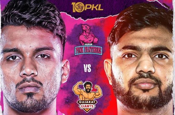 Pro Kabaddi League 10 Match 18: Jaipur Pink Panthers vs Gujarat Giants Live Score, Teams, Start Time, Venue, Watch Online Info