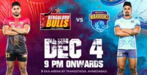 Read more about the article Pro Kabaddi League 10 Match 6: Bengaluru Bulls vs Bengal Warriors Live Score, Teams, Start Time, Venue, Watch Online Info