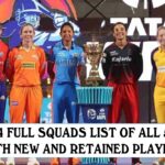 WPL 2024 All 5 Teams Squads Full List with Retained and Newly Bought Players Names