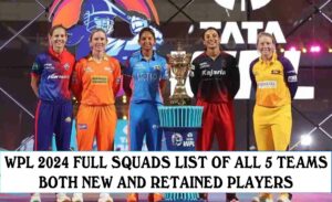 Read more about the article WPL 2024 All 5 Teams Squads Full List with Retained and Newly Bought Players Names