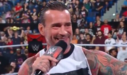 CM Punk's choke artist dig at AEW on RAW May 6, 2024 in the ring promo