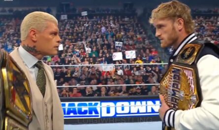 WWE SmackDown 10 May 2024 Episode Cody Logan Face-off
