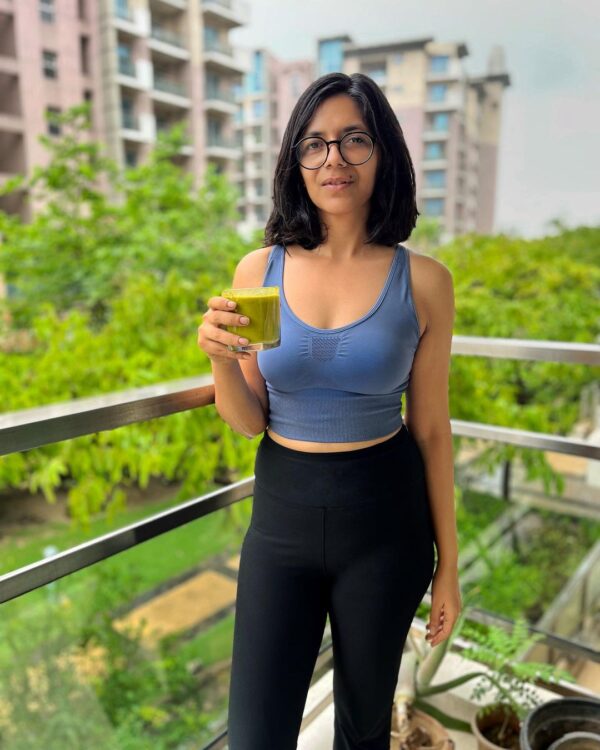 Swati Maliwan in sports bra looking fit and hot