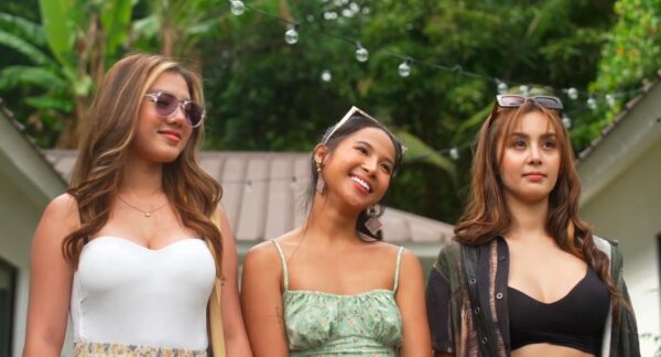 Tisay, Minerva, and Love at resort in Vivamax Kulong 2024 Film