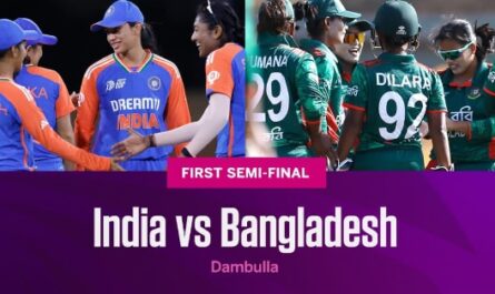 India vs Bangladesh Women's Semi Final Asia Cup 2024 in Dambulla Sri Lanka
