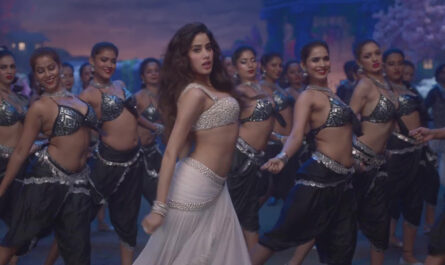 Janhvi Kapoor in Daavudi showing her sexy body in a short blouse