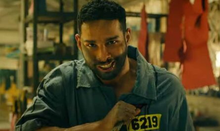 Yudhra (2024) Film Siddhant Chaturvedi angry smiling look