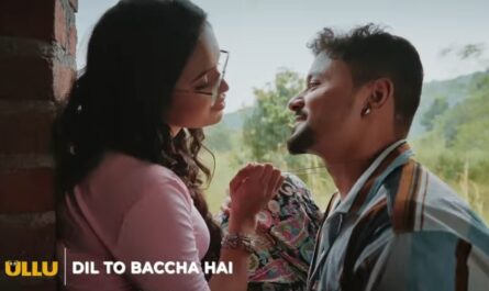 Dil To Baccha Hai ULLU Web Series Rahul Bhoj and Neha Gupta romantic photo