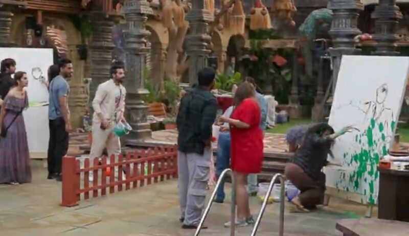 Time God Painting Task Details for BB18 Week 11 photo