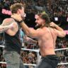 WWE RAW 16 Dec 2024 CM Punk vs Seth Rollins opening segment brawl photo