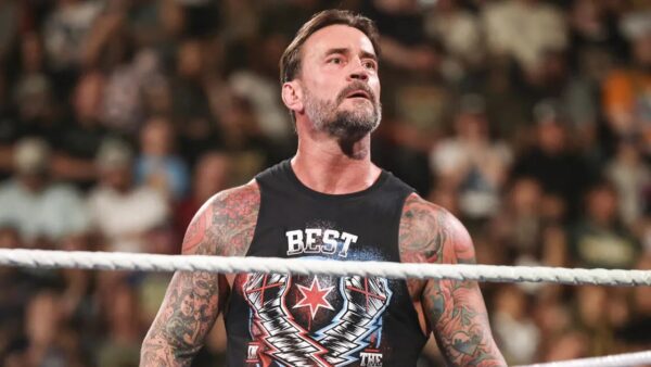 WWE RAW December 2, 2024 CM Punk's in ring picture 