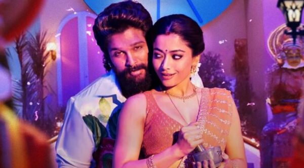 Pushpa 2: The Rule Review Allu Arjun as Pushpa Raj with Rashmika picture