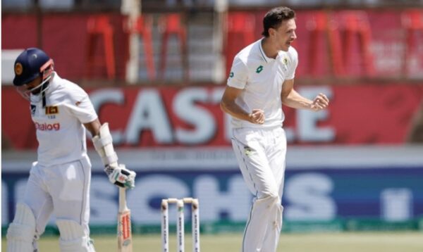 South Africa vs Sri Lanka 2nd Test Match 2024 Marco Jansen taking wickets picture