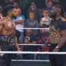 WWE NXT 10 Dec 2024 Oba Femi and Trick Williams inside the ring