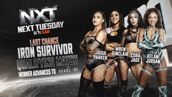WWE NXT December 3, 2024 Women's Iron Survivor Last Chance Qualifier Picture