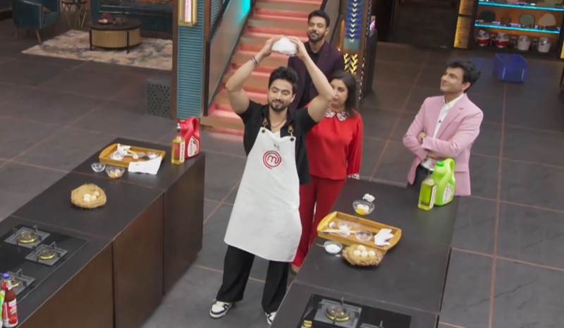 Celebrity MasterChef India Episode 2 (28 Jan 2025) Faisal Shaikh winning EGG Meringue challenge