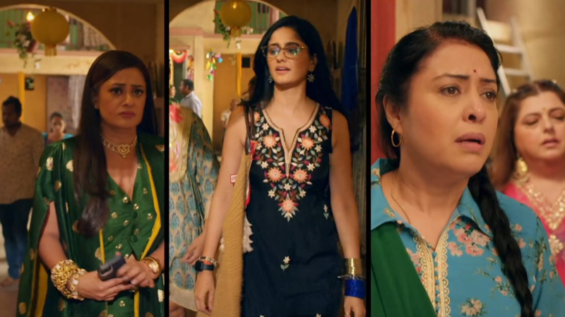 Colors TV Mannat Episode 10 (17 Jan 2025) Aishwarya following Mannat in Chawl