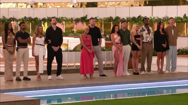 Love Island: All Stars Season 2 Episode 1 Public chosen pairings standing together