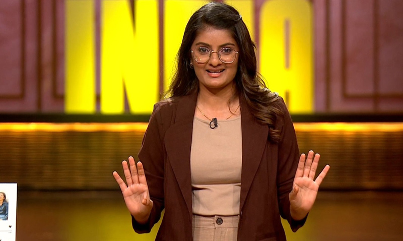 Shark Tank India Season 4 Episode 10 (17 Jan 2025) Pretty Little Shopp founder Khushi Mandlik impressing Sharks