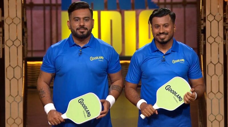 Shark Tank India Season 4 Episode 17 Goodland Pickleball founders impressing sharks