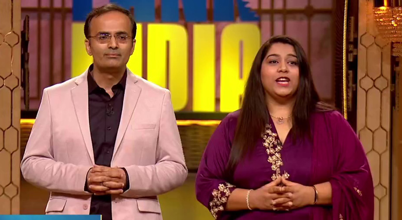 Shark Tank India Season 4 Episode 18 The Naturik Co founders impressing sharks
