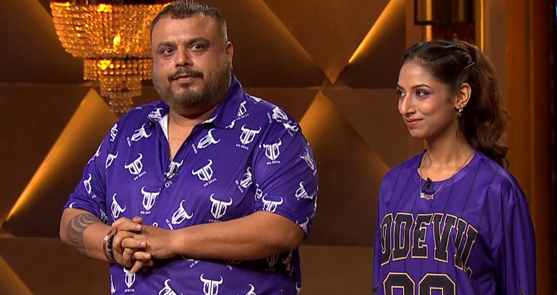Shark Tank India Season 4 Episode 8 (15 Jan 2025) Go Devil founders Vinish and Angel Arya