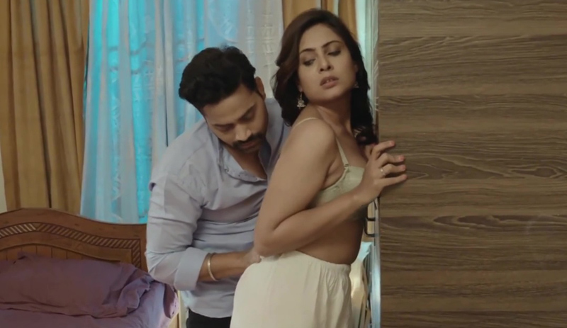 Utha Le Jaunga ULLU Web Series Malkhan making love with Rani Pari