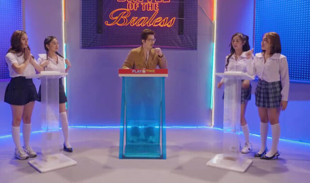 VMX Wow Mani Season 1 (2025) Episode 1 Battle of the Braless Quiz Contest Start Full Clothes on