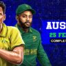 Australia vs South Africa (Champions Trophy) 25 Feb 2025 Steve Smith vs Temba Bavuma battle