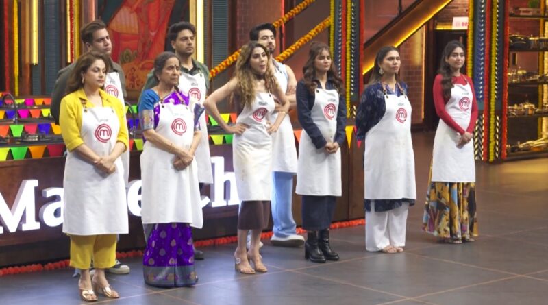 Celebrity MasterChef India Episode 16 (17 Feb 2025) All 9 Participants hearing judges verdict of Festival Challenge