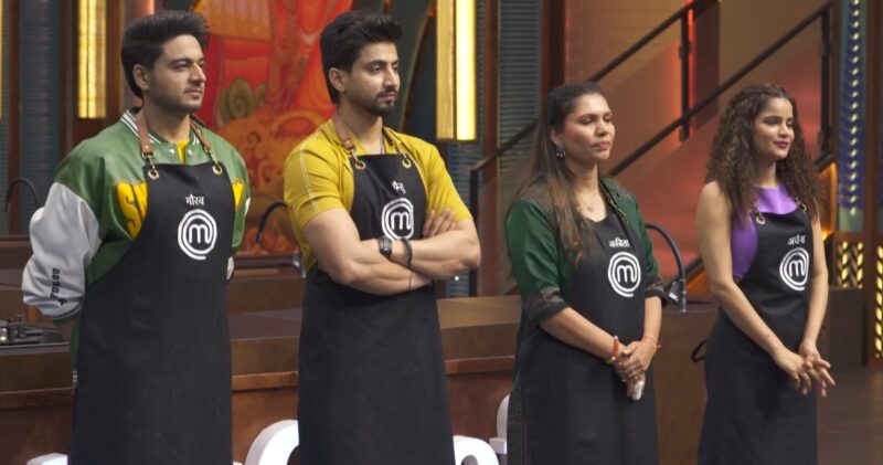 Celebrity MasterChef India Episode 25 (28 Feb 2025) All 4 unsafe Participants getting Overnight Black Apron Challenge verdict from judges