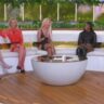 Love Island: All Stars Season 2 Episode 22 Girls gathered and waiting for boys arrival during Heart Rate Challenge