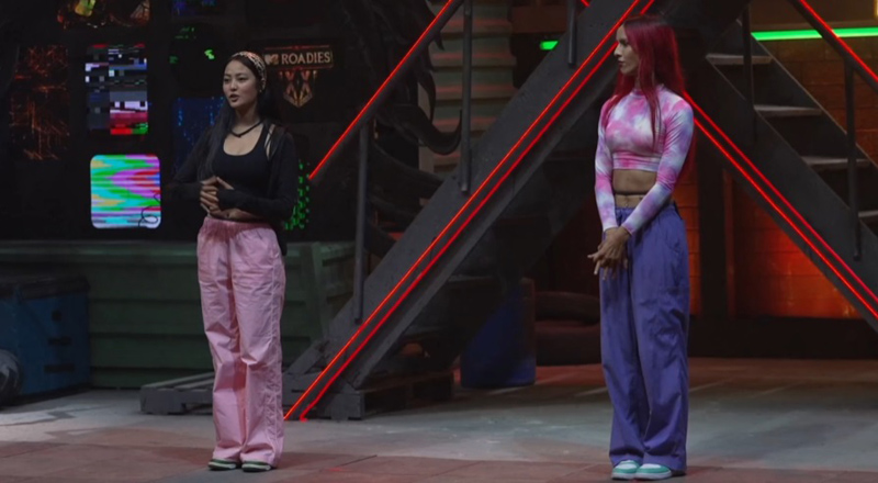 MTV Roadies Double Cross Episode 10 (9 Feb 2025) Deekila and Rikjom impressing the gang leaders