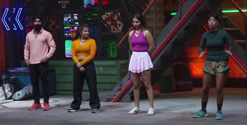 MTV Roadies Double Cross Episode 11 (15 Feb 2025) Zorawar, Shubhangi, Muskan, and Himaanshika impressing the gang leaders