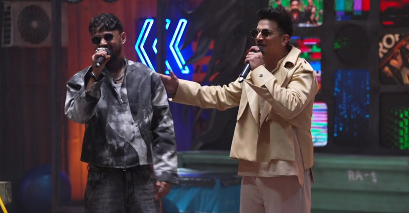 MTV Roadies Double Cross Episode 12 (16 Feb 2025) Prince Narula and Rapper Raga performance on stage
