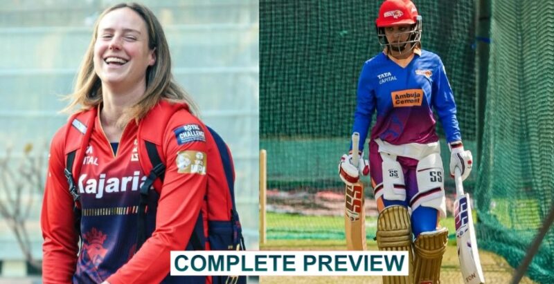 RCB-W vs GG-W (WPL Season 3) 27 Feb 2025 Hot Cricketers from both teams