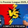 RCB-W vs MI-W (WPL Season 3) 21 Feb 2025 Smriti Mandhana vs Harmanpreet Kaur battle