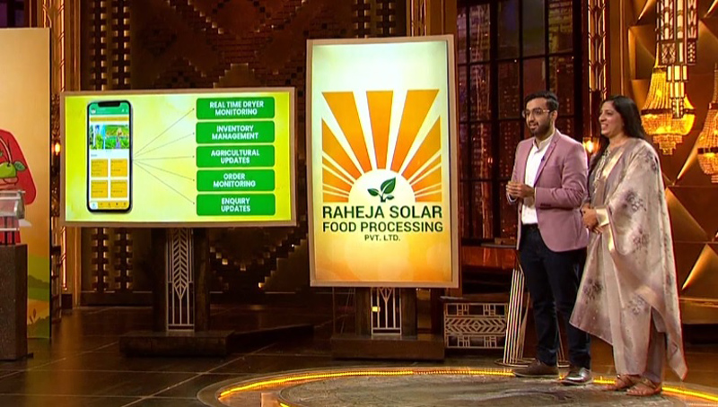 Shark Tank India Season 4 Episode 22 Raheja Solar founders impressing sharks
