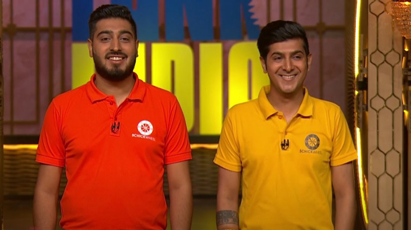 Shark Tank India Season 4 Episode 22 Schickwheel founders impressing sharks