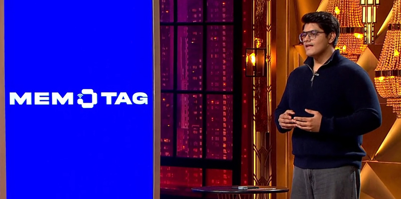 Shark Tank India Season 4 Episode 31 MemoTag founder impressing sharks