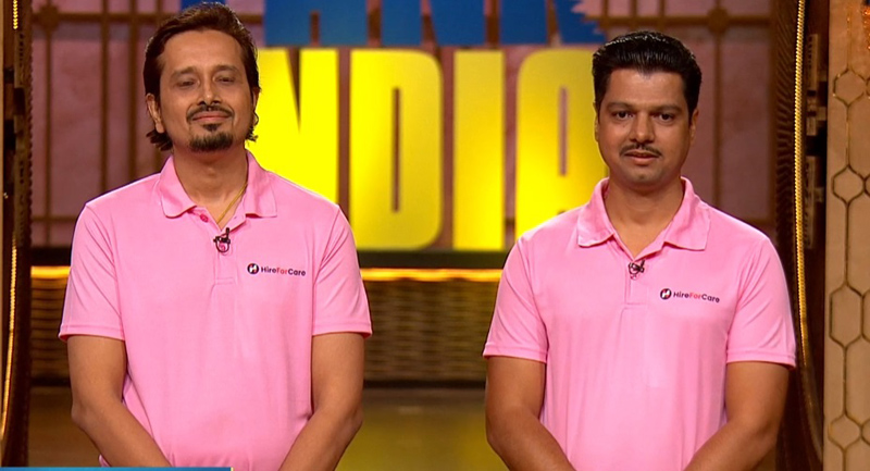 Shark Tank India Season 4 Episode 33 HireForCare founders impressing sharks