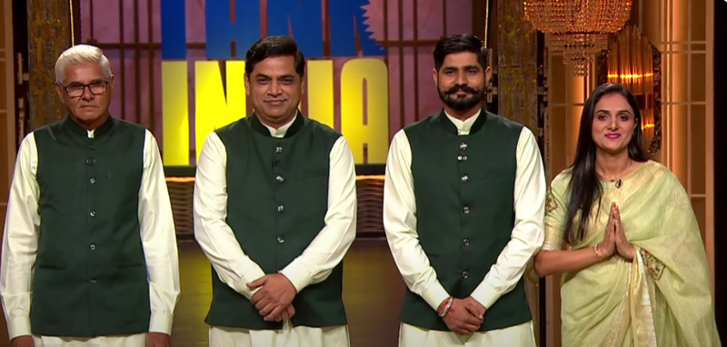 Shark Tank India Season 4 Episode 39 F2DF - Kisaan Ki Online Dukaan founders impressing sharks