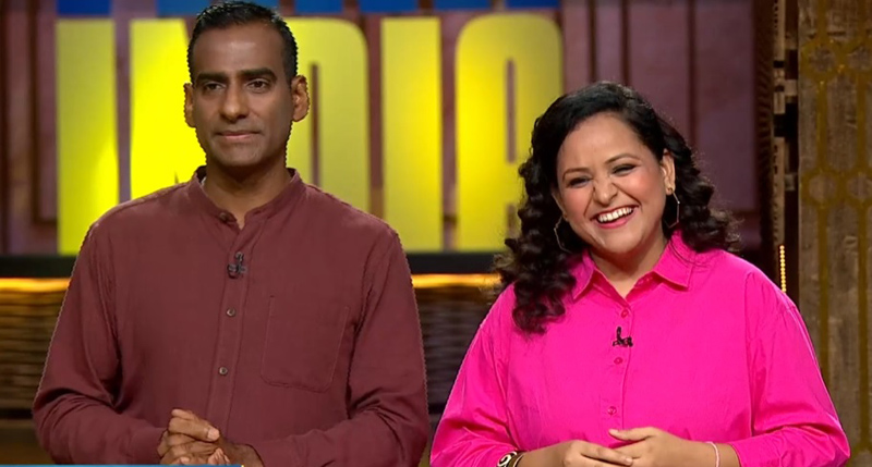 Shark Tank India Season 4 Episode 39 Kavi The Poetry-Art Project founders impressing sharks