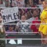 WWE RAW 3 Feb 2025 Rhea Ripley and Charlotte Flair Face-off