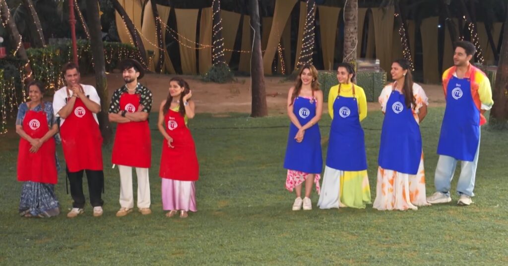 Celebrity MasterChef India Episode 27 (4 March 2025) All 8 Contestants getting Coconut Team Challenge verdict from judges