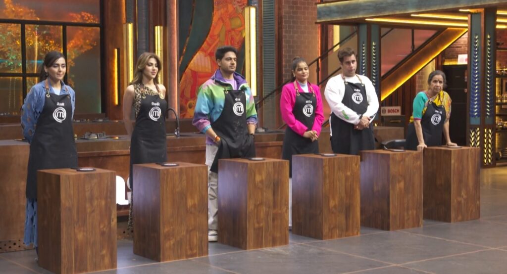 Celebrity MasterChef India Episode 40 (21 March 2025) All 6 Celebrity Cooks doing bidding