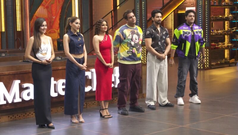 Celebrity MasterChef India Episode 46 (31 March 2025) Judges telling Barter challenge rules to Celebrity cooks