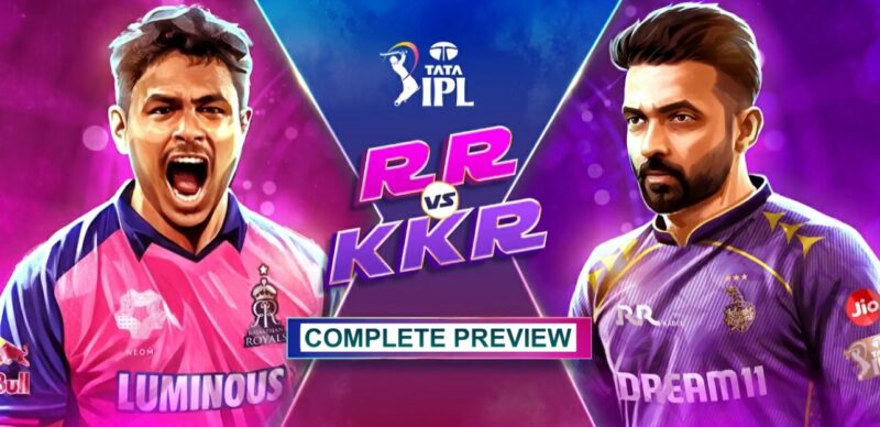 RR vs KKR (IPL 2025) Match 6 Riyan Parag vs Ajinkya Rahane Battle