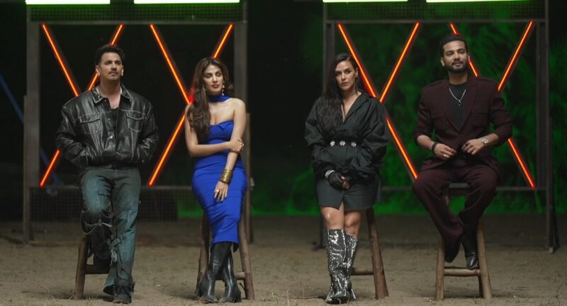 MTV Roadies Double Cross Episode 15 (1 March 2025) Prince, Rhea, Neha, Elvish chilling together during vote out