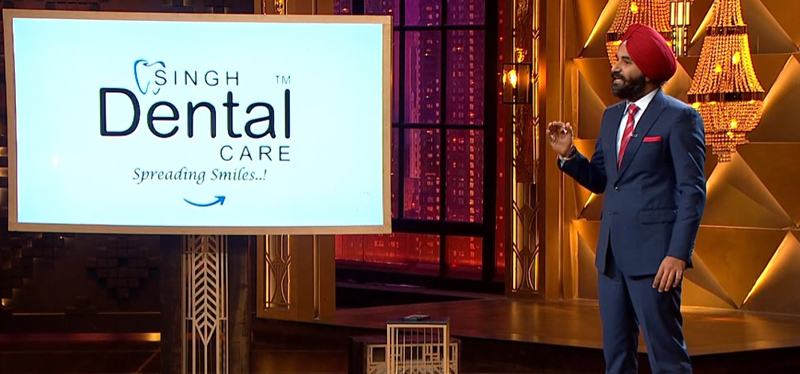 Shark Tank India Season 4 Episode 42 Singh Dental Care founder impressing sharks